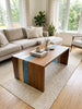 30"x20"x20" Waterfall River Coffee Table