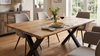 Solid Oak Live Edge Table