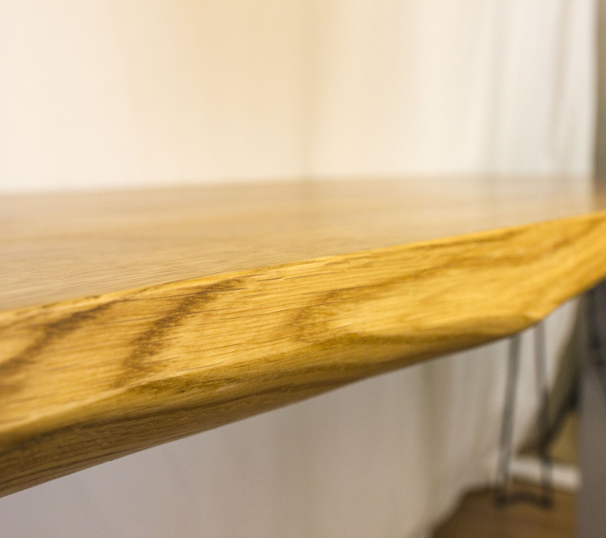 Solid Oak Live Edge Table – The Canadian Table Company