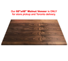 Walnut Veneer Table